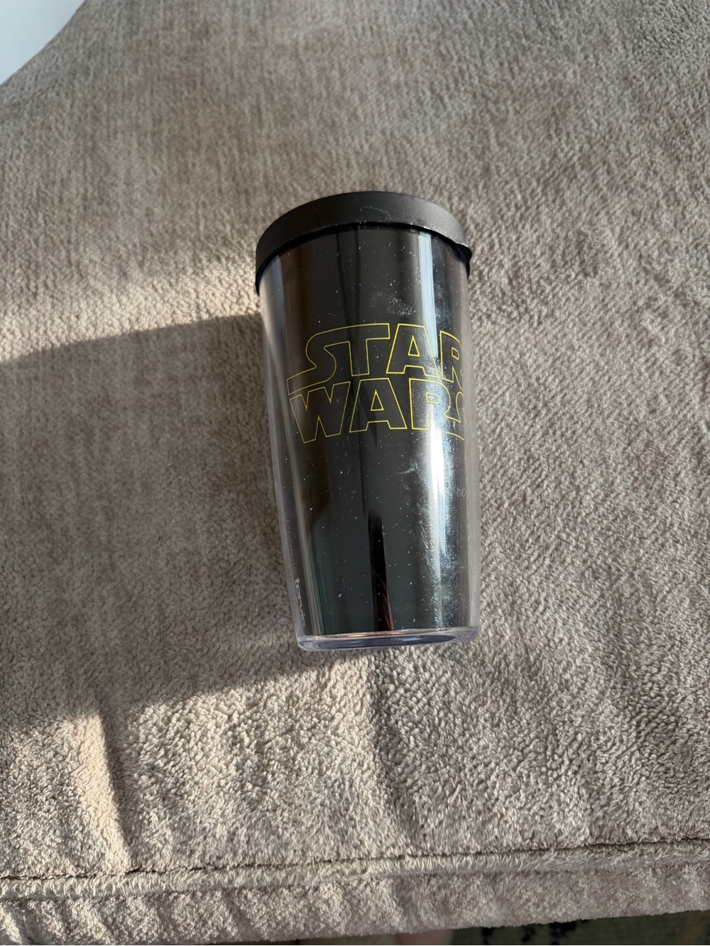 Star Wars Tervis Black Logo Insulated Travel Tumbler